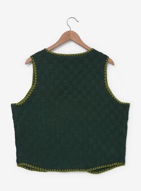 Disney Pixar A Bug's Life Floral Knit Vest Plus Size, , hi-res